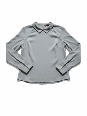 Sophie Theallet for The Limited Satin Button Back Blouse – XL